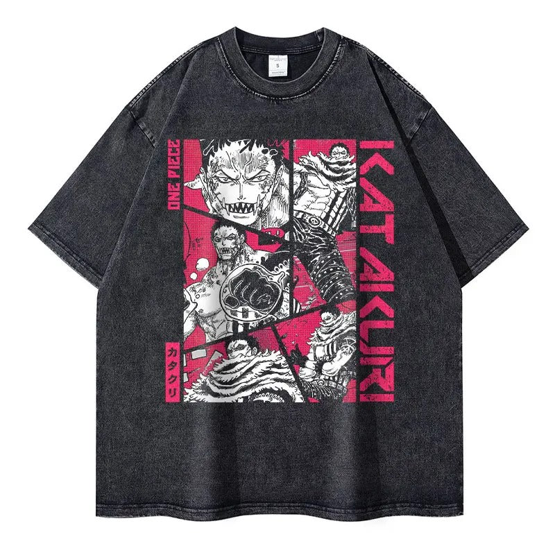 Katakuri Oversized Vintage T-shirt V1 - Keycap Universes