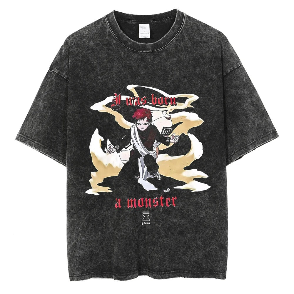 Gara Oversized Vintage T-shirt V2 - Keycap Universes