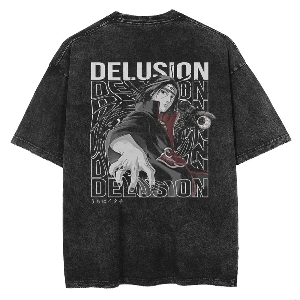 Delusion Oversized Vintage T-shirt - Keycap Universes