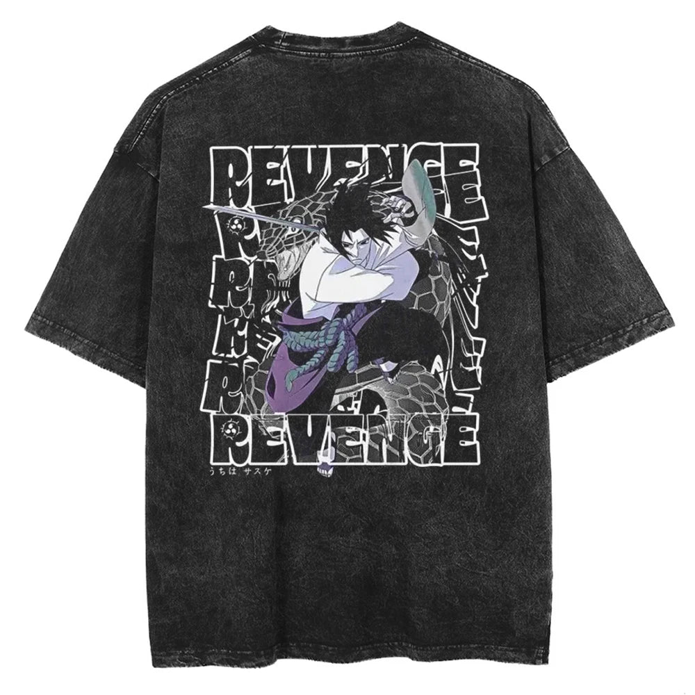 Revenge Oversized Vintage T-shirt - Keycap Universes