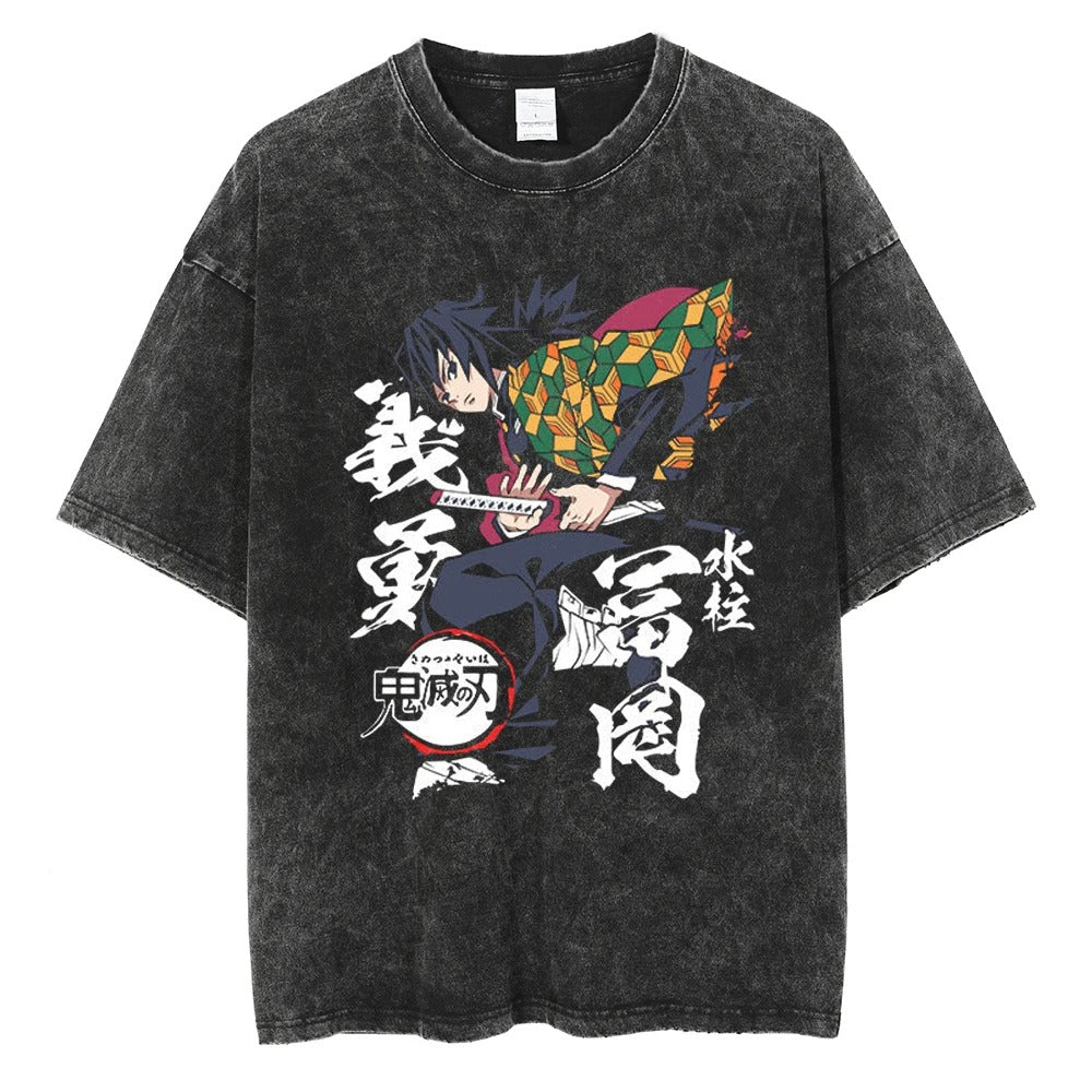 Giyuu Tomioka Vintage T-shirt V2