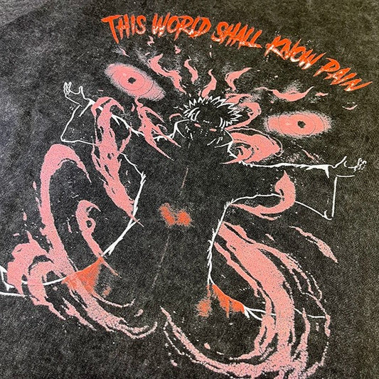 Nagato "The World Shall Know Pain" Vintage T-shirt - Keycap Universes
