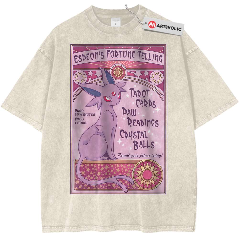 Espeon Shirt, Pokemon Shirt, PKM Shirt, Anime Shirt, Vintage Tee - Keycap Universes