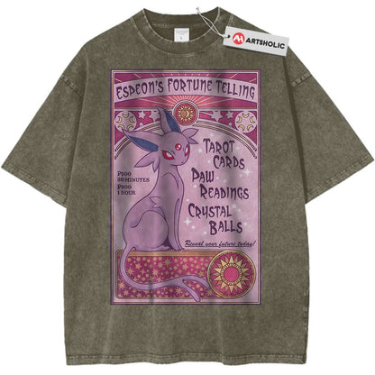 Espeon Shirt, Pokemon Shirt, PKM Shirt, Anime Shirt, Vintage Tee - Keycap Universes
