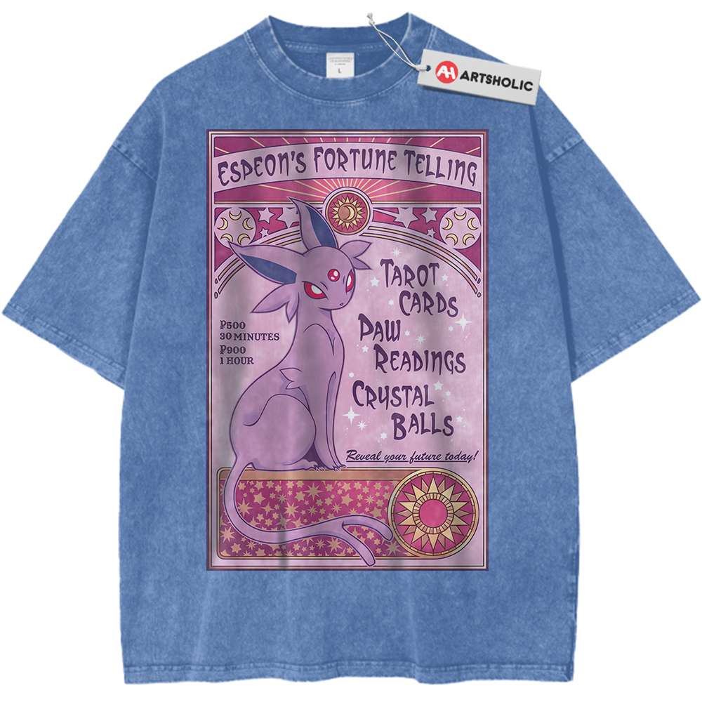 Espeon Shirt, Pokemon Shirt, PKM Shirt, Anime Shirt, Vintage Tee - Keycap Universes
