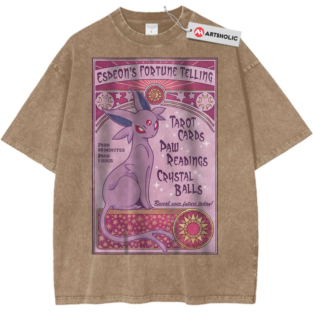 Espeon Shirt, Pokemon Shirt, PKM Shirt, Anime Shirt, Vintage Tee - Keycap Universes
