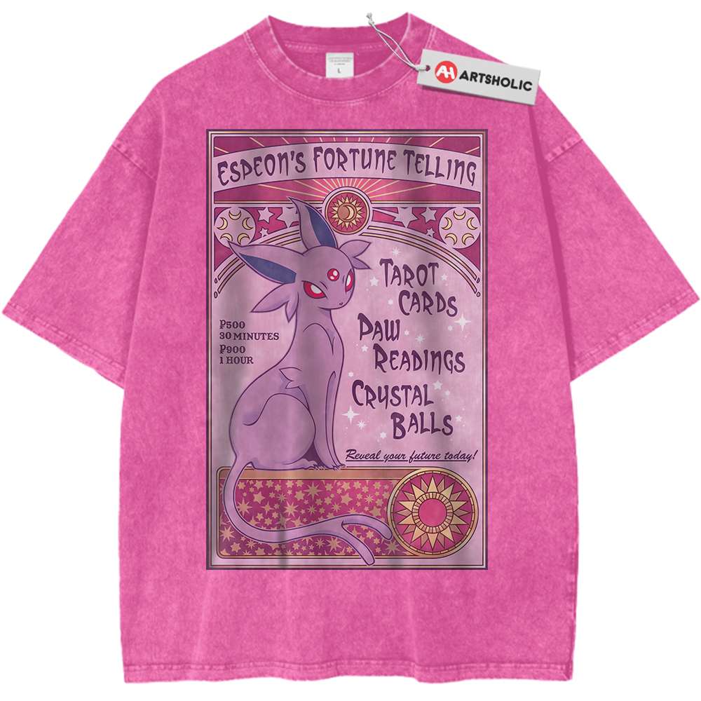 Espeon Shirt, Pokemon Shirt, PKM Shirt, Anime Shirt, Vintage Tee - Keycap Universes