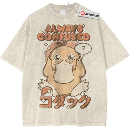 Psyduck Shirt, Pokemon Shirt, PKM Shirt, Anime Shirt, Vintage Tee - Keycap Universes