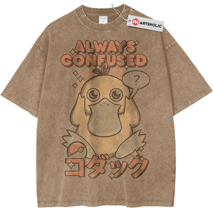 Psyduck Shirt, Pokemon Shirt, PKM Shirt, Anime Shirt, Vintage Tee - Keycap Universes
