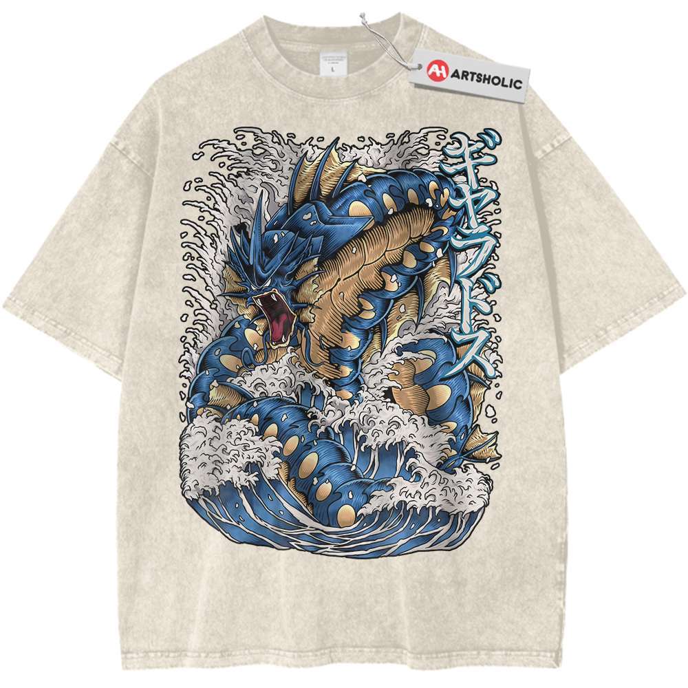 Gyarados Shirt, Pokemon Shirt, Anime Shirt, Vintage T-Shirt - Keycap Universes