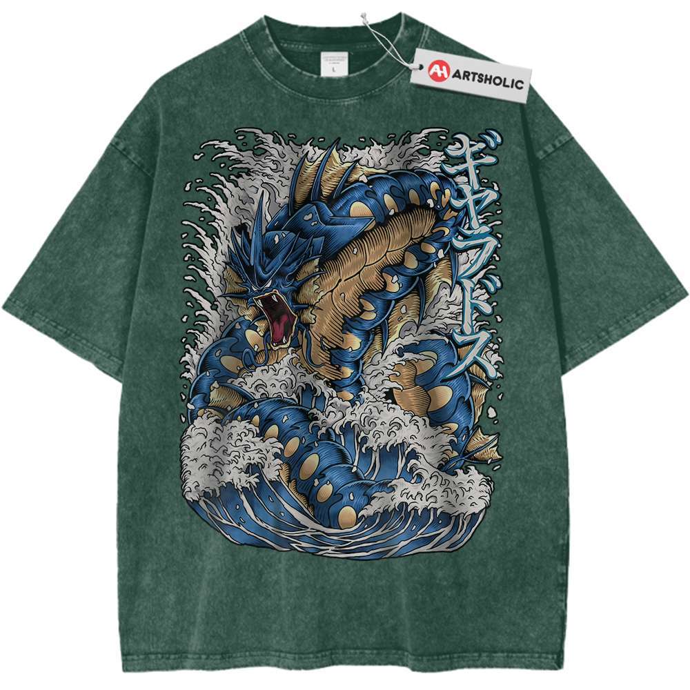 Gyarados Shirt, Pokemon Shirt, Anime Shirt, Vintage T-Shirt - Keycap Universes