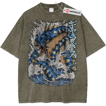 Gyarados Shirt, Pokemon Shirt, Anime Shirt, Vintage T-Shirt - Keycap Universes