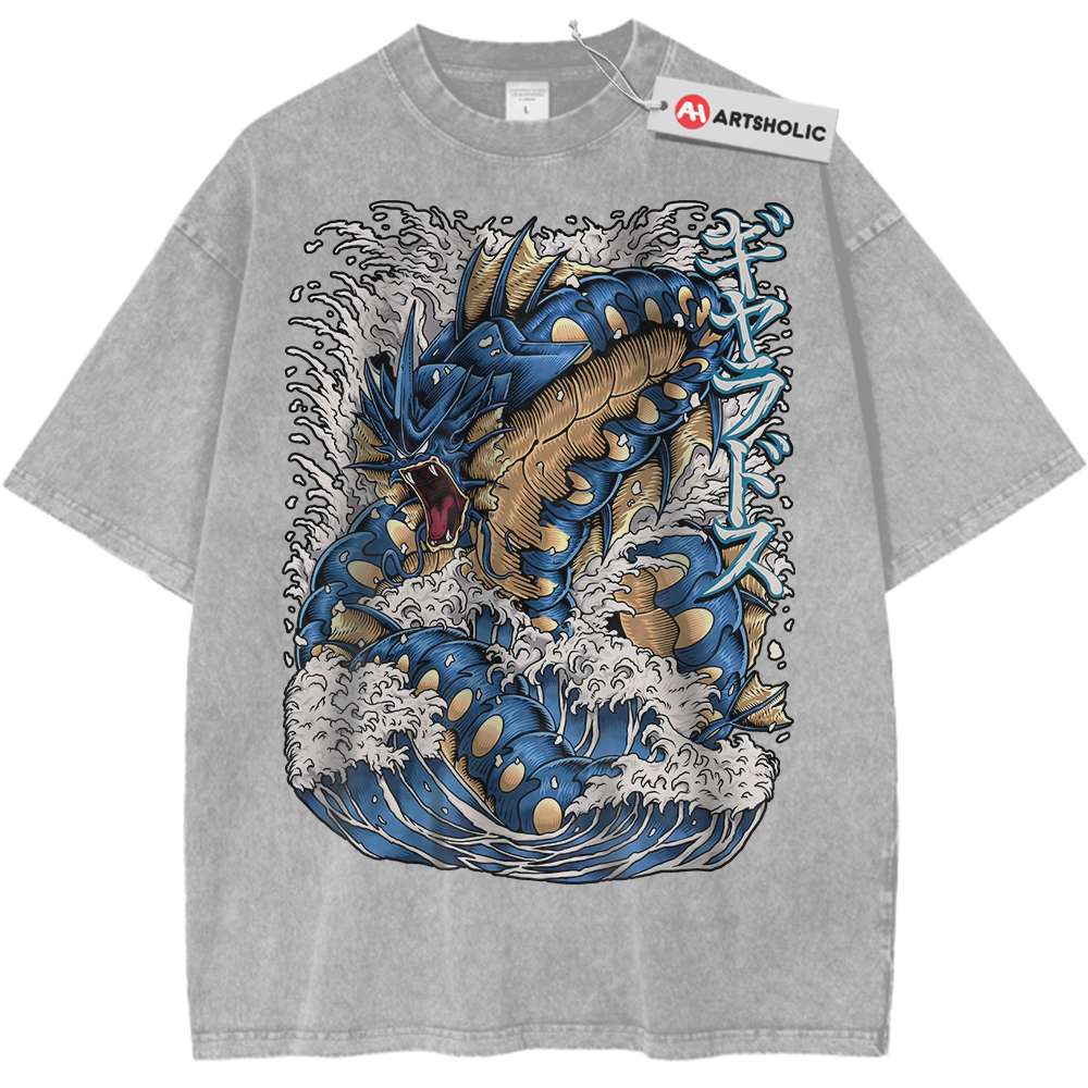 Gyarados Shirt, Pokemon Shirt, Anime Shirt, Vintage T-Shirt - Keycap Universes