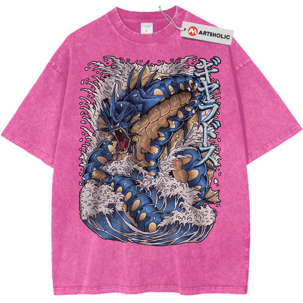 Gyarados Shirt, Pokemon Shirt, Anime Shirt, Vintage T-Shirt - Keycap Universes