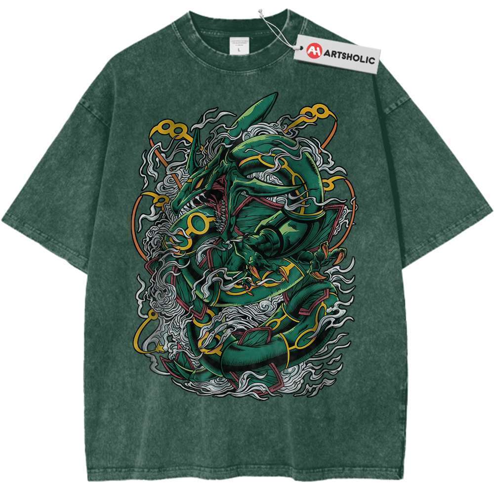 Rayquaza Shirt, Pokemon Shirt, Anime Shirt, Vintage T-Shirt - Keycap Universes