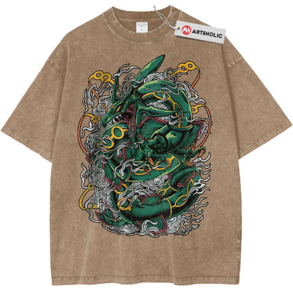 Rayquaza Shirt, Pokemon Shirt, Anime Shirt, Vintage T-Shirt - Keycap Universes