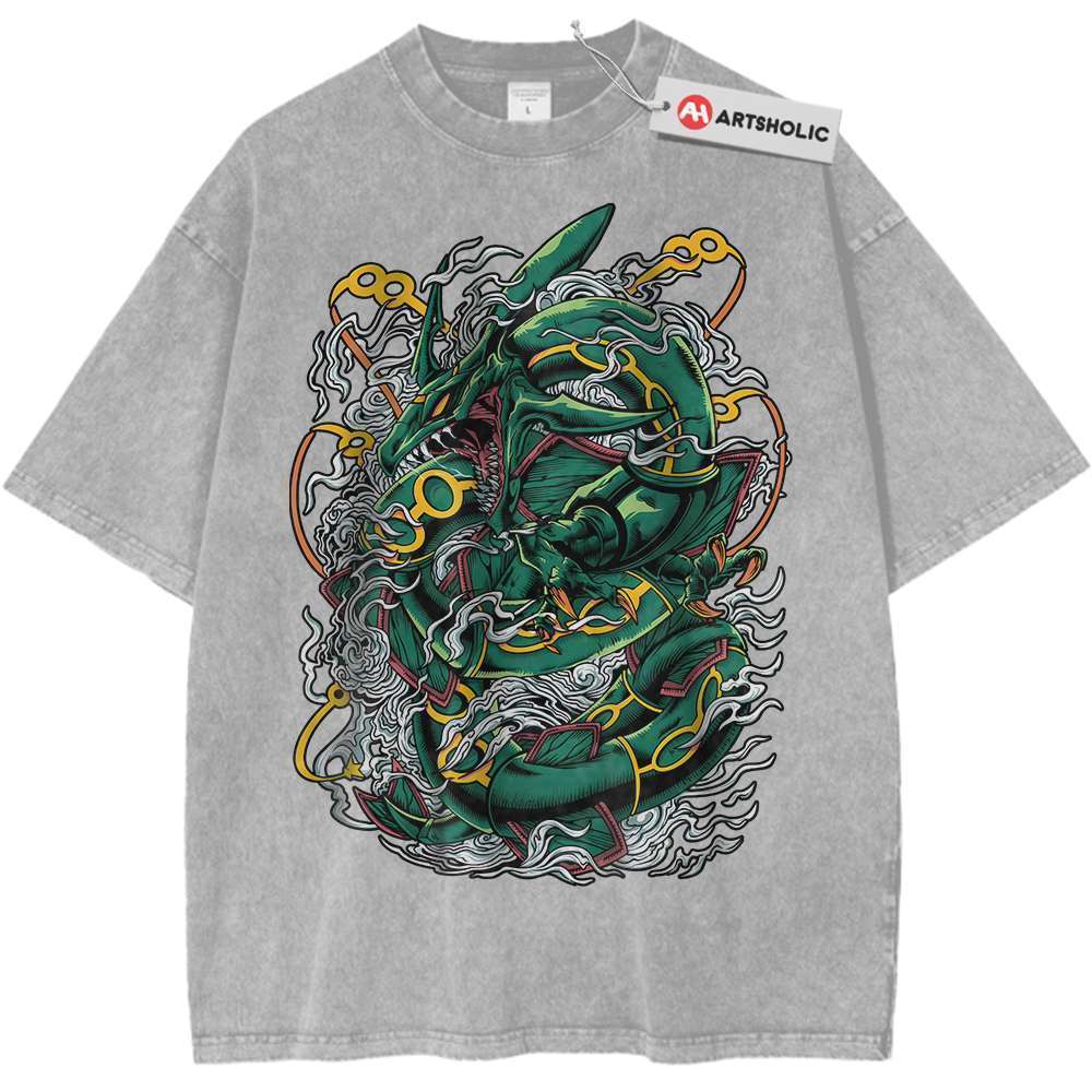 Rayquaza Shirt, Pokemon Shirt, Anime Shirt, Vintage T-Shirt - Keycap Universes