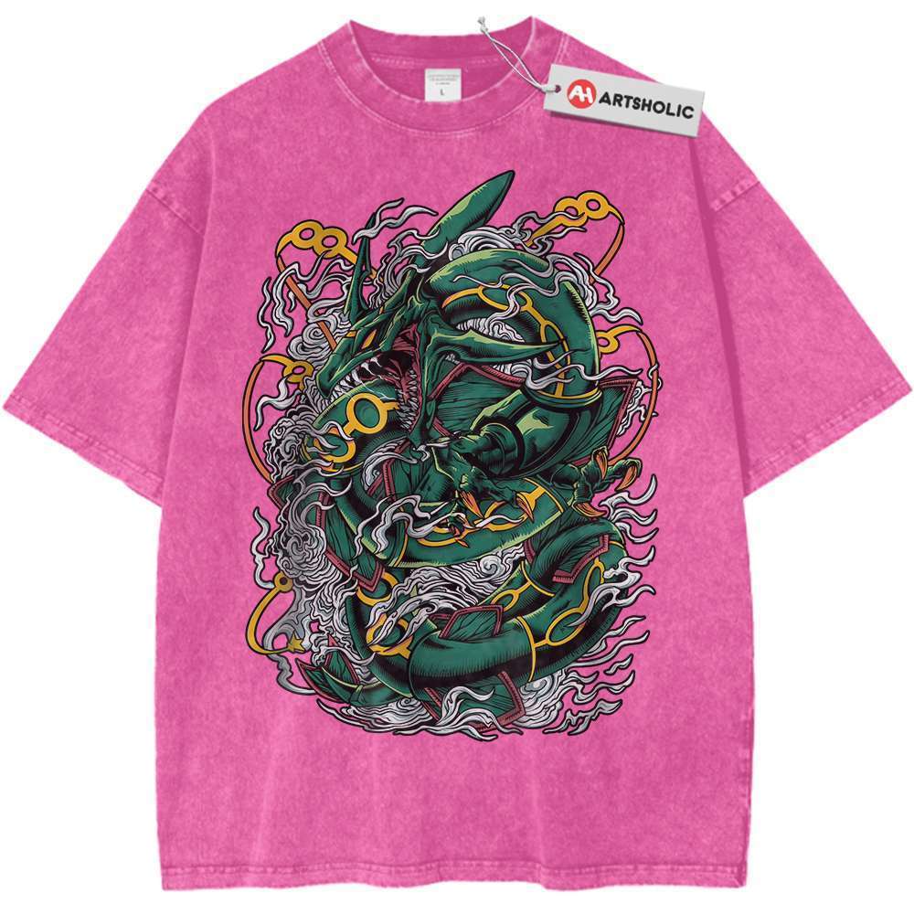 Rayquaza Shirt, Pokemon Shirt, Anime Shirt, Vintage T-Shirt - Keycap Universes
