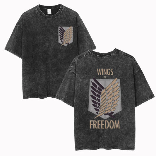 Wings of Freedom Vintage T-Shirt - Keycap Universes