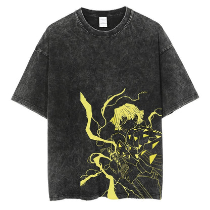 Zenitsu God Speed Vintage T-shirt