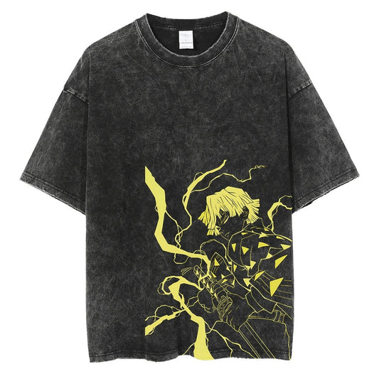 Zenitsu God Speed Vintage T-shirt