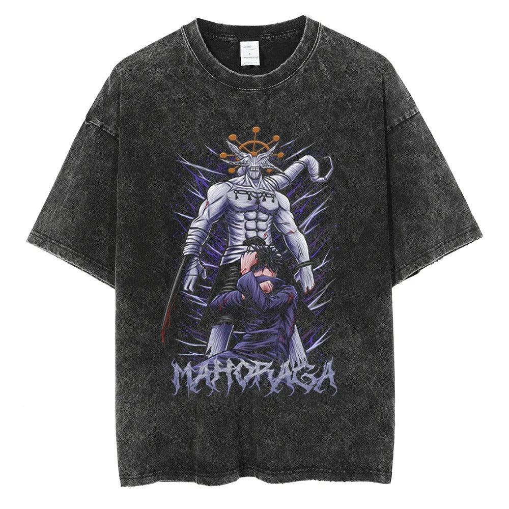 Megumi X Mahoraga Vintage T-shirt V1