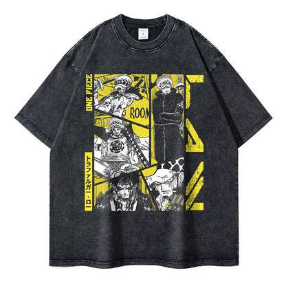 Law Oversized Vintage T-shirt V2 - Keycap Universes