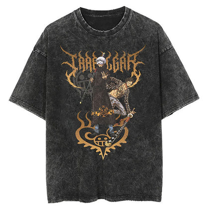 Law Oversized Vintage T-shirt V3 - Keycap Universes