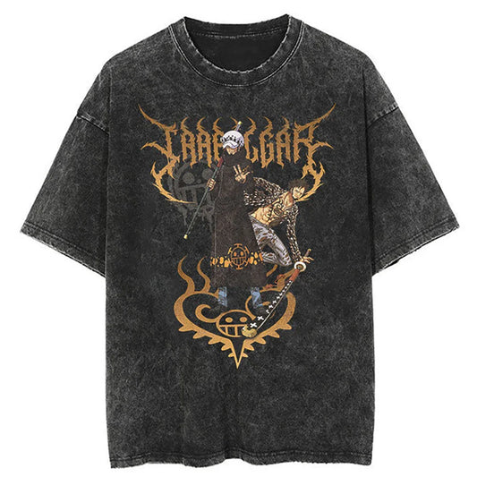 Law Oversized Vintage T-shirt V3 - Keycap Universes