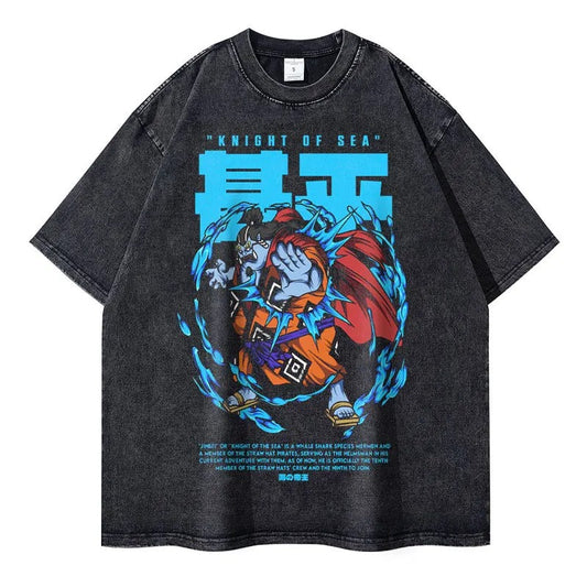 Jinbe Oversized Vintage T-shirt V1 - Keycap Universes