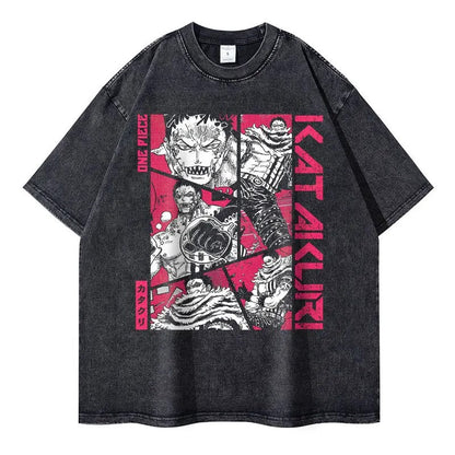 Katakuri Oversized Vintage T-shirt V1 - Keycap Universes