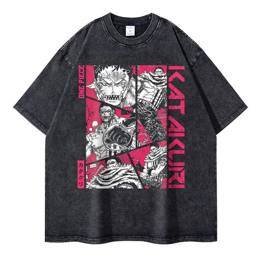 Katakuri Oversized Vintage T-shirt V1 - Keycap Universes