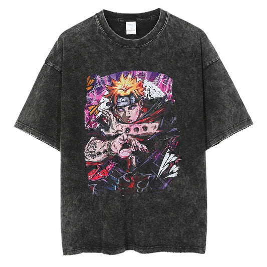 Pain Oversized Vintage T-shirt V2 - Keycap Universes