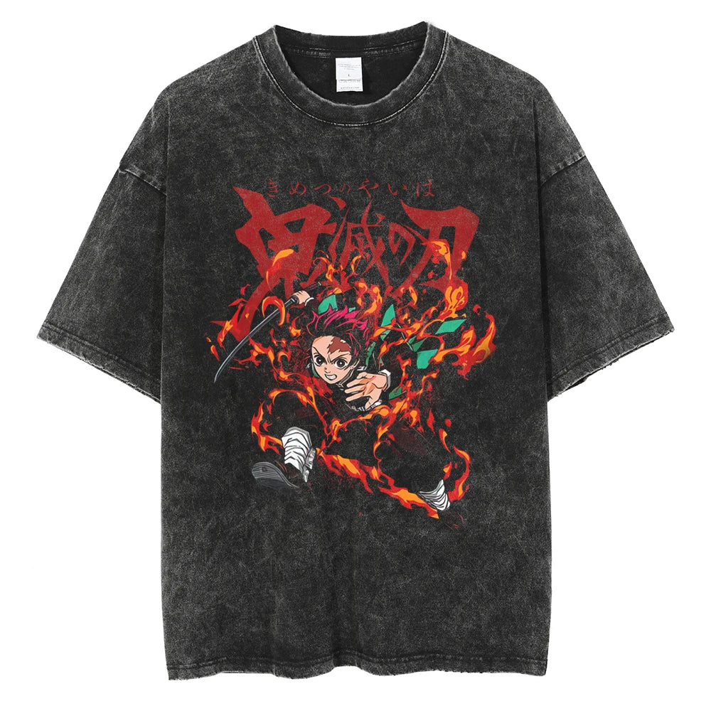 Tanjiro Vintage T-shirt V3