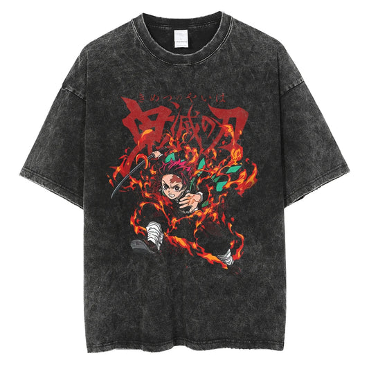 Tanjiro Vintage T-shirt V3