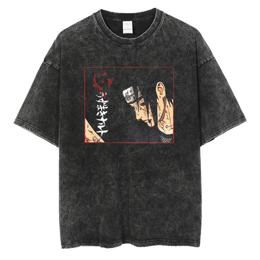 Itachi X Sasuke Vintage T-shirt - Keycap Universes