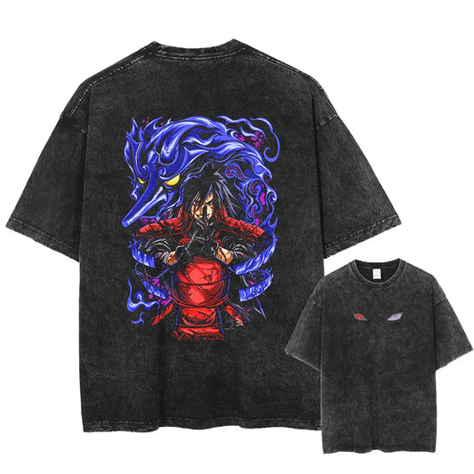 Madara Oversized Vintage T-shirt V2 - Keycap Universes