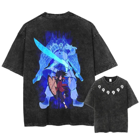 Madara Oversized Vintage T-shirt V3 - Keycap Universes