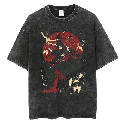 Itachi Uchiha Vintage T-shirt V4