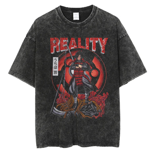 Madara Oversized Vintage T-shirt V4 - Keycap Universes