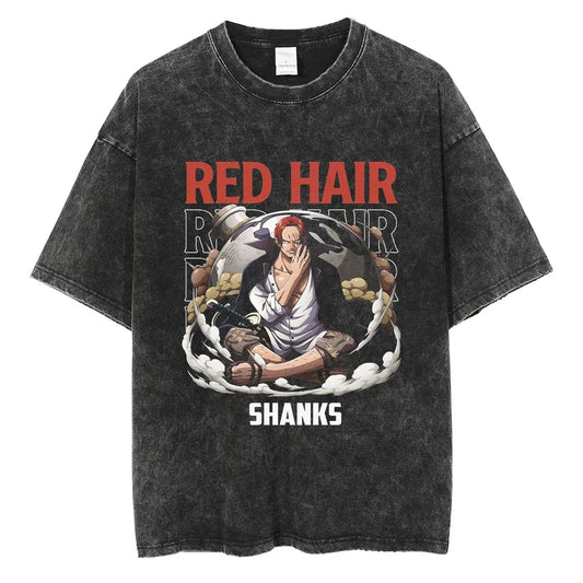 Shanks Oversized Vintage T-shirt V2 - Keycap Universes