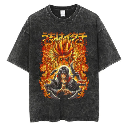 Itachi Uchiha Vintage T-shirt V2