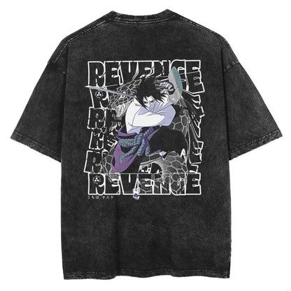 Revenge Oversized Vintage T-shirt - Keycap Universes