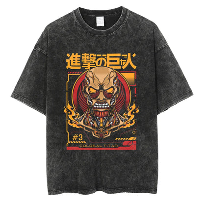 Colossal Titan Vintage T-shirt V3