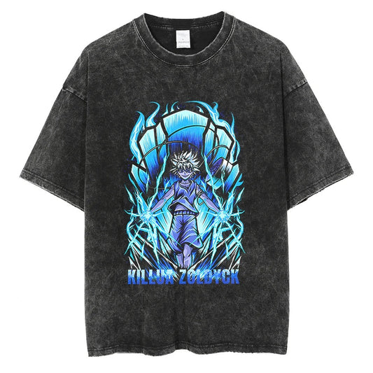 Killua "Blue Lightning" Vintage T-shirt