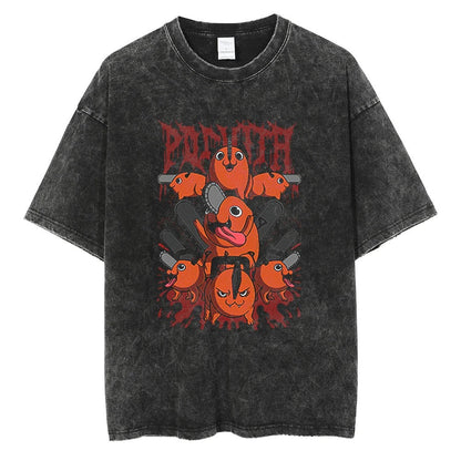 Pochita Vintage T-shirt V4