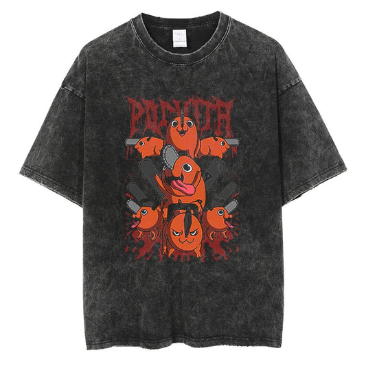Pochita Vintage T-shirt V4