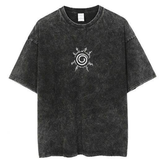 9 Tailed Fox Seal Vintage T-shirt - Keycap Universes