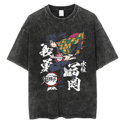 Giyuu Tomioka Vintage T-shirt V2