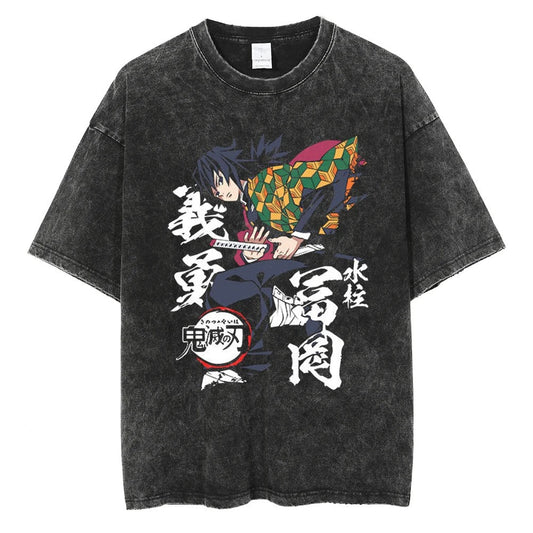 Giyuu Tomioka Vintage T-shirt V2